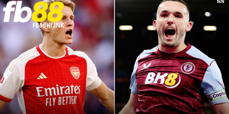 Soi kèo trận đấu giữa hai đội Arsenal vs Aston Villa