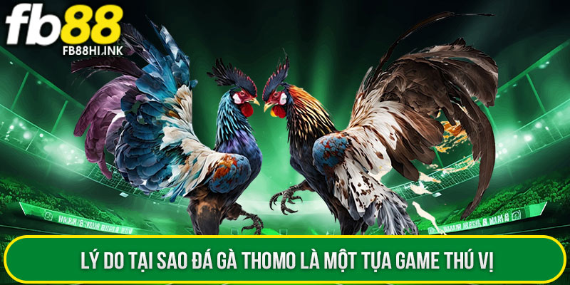 li do tai sao da ga thomo la game thu vi