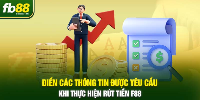 dien cac thong tin duoc yeu cau khi thuc hien rut tien